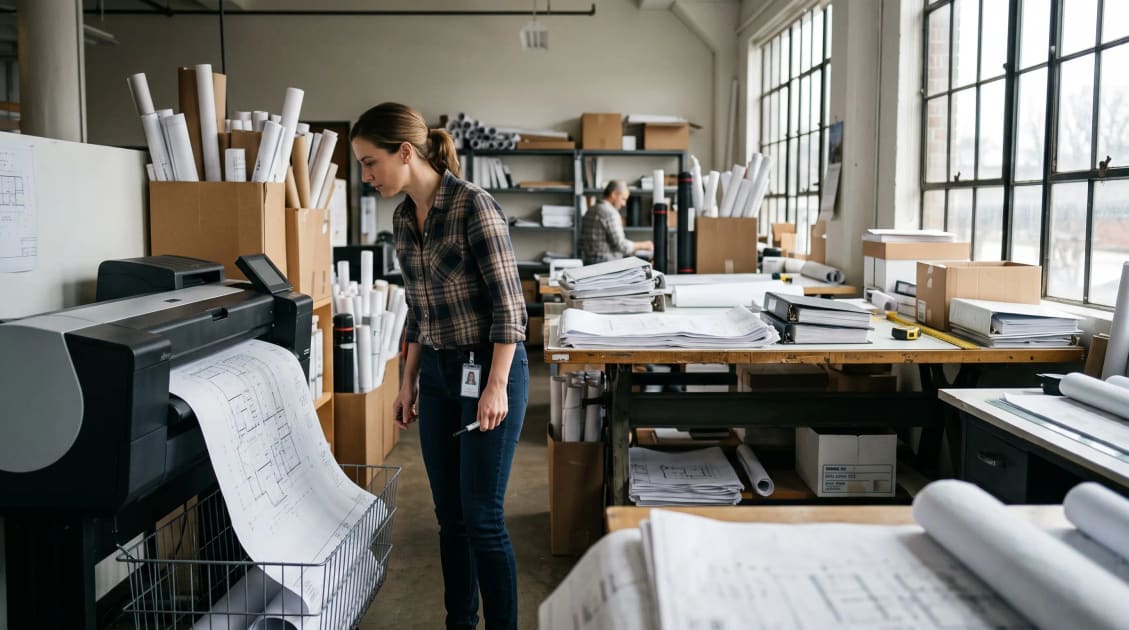 How to Print Construction Blueprints Online