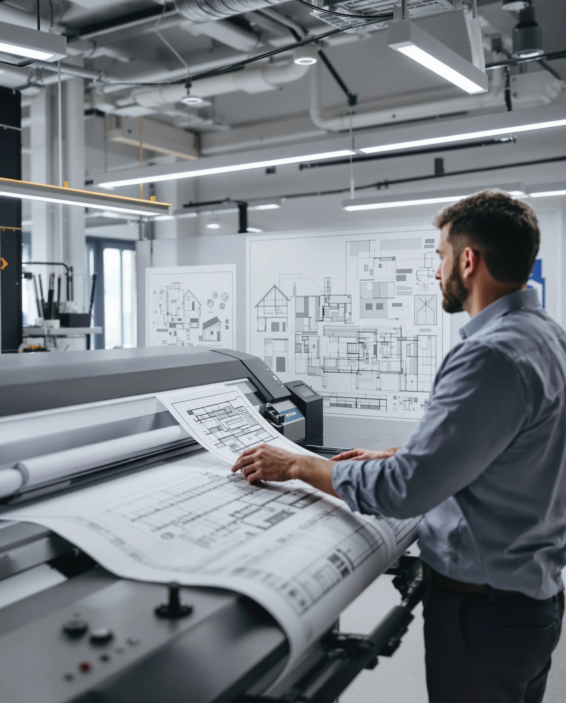 Blueprint Printing Paper Size Guide - professional printing services
