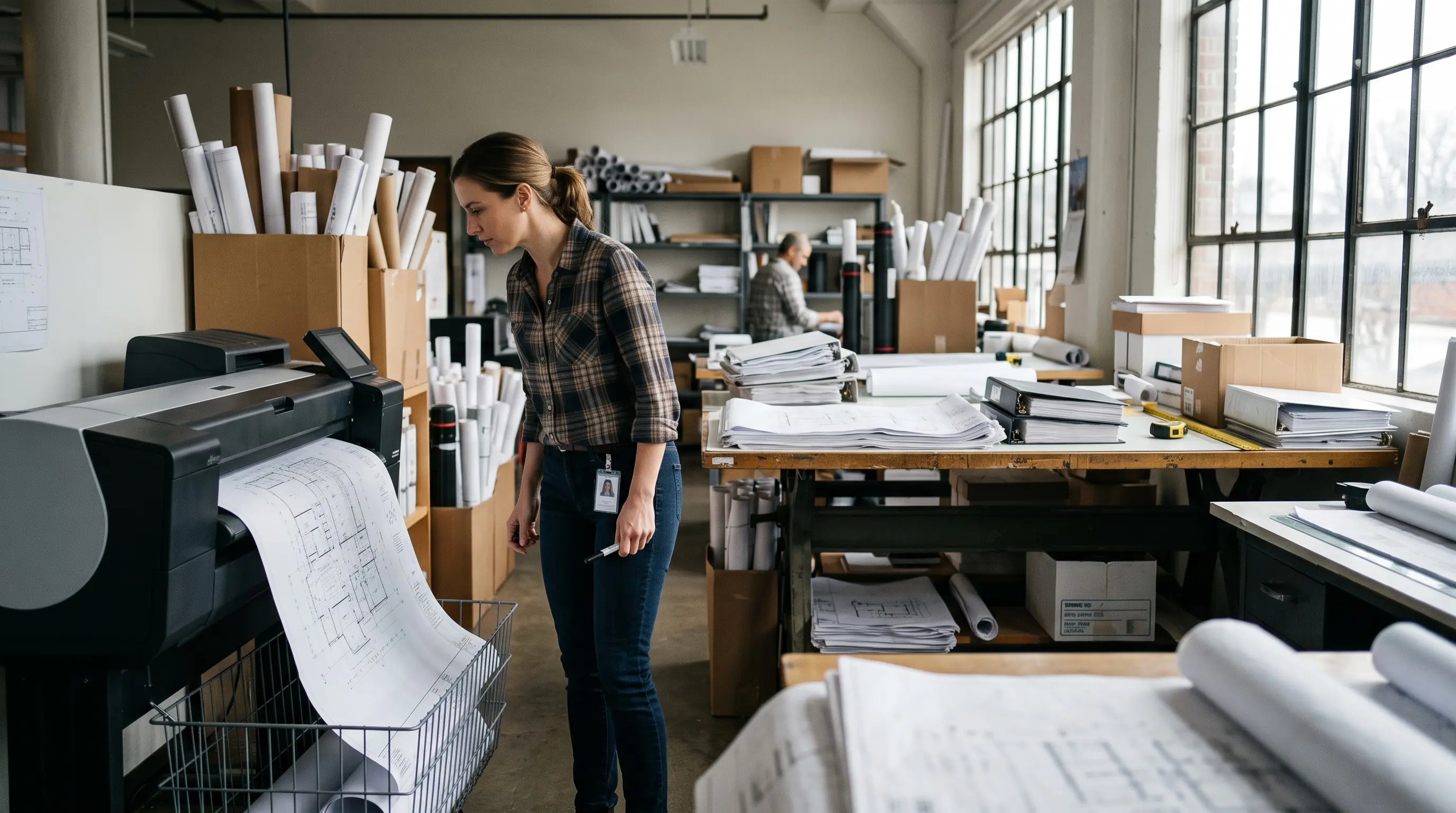 How to Print Construction Blueprints Online - professional printing services